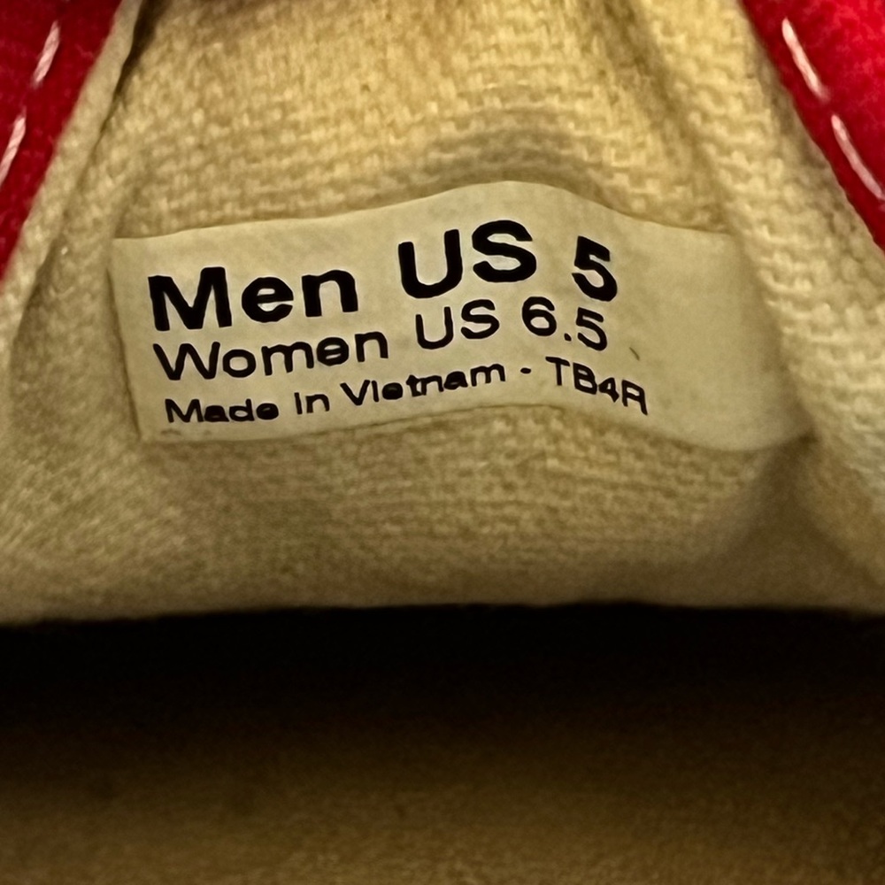Red Vans - Picture 7 of 7